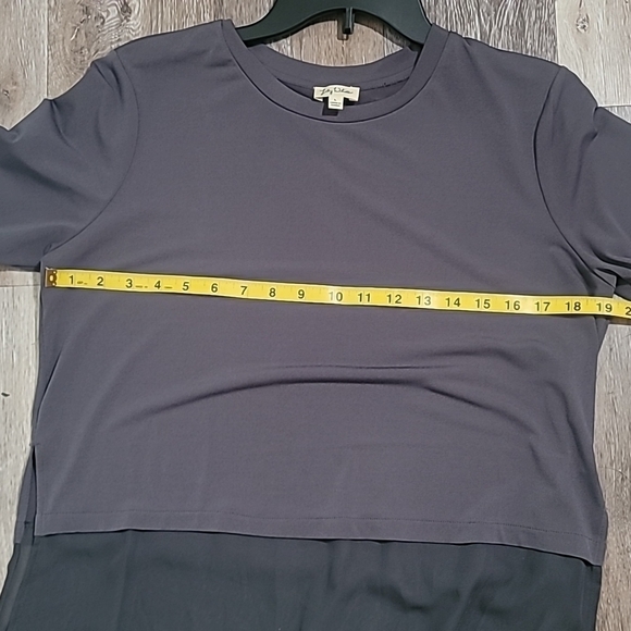 💛LILY White tunic tshirt size L - Picture 8 of 9